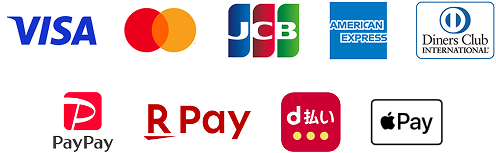 利用可能な決済会社のロゴ画像