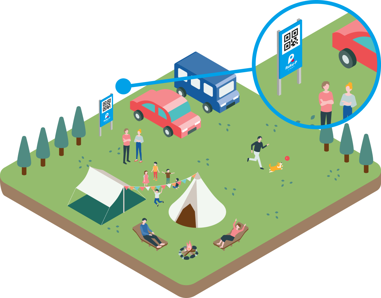 Raku-P LIGHT 前払い式駐車場